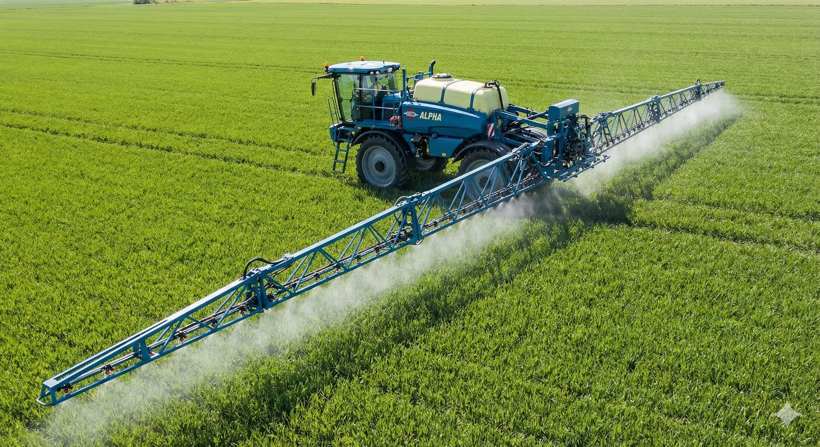 Hardi Alpha Selbstfahrer Feldspritze für präzisen Pflanzenschutz